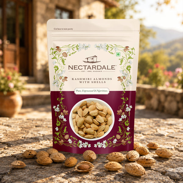 Kashmiri  Almonds With Shell | 400gm