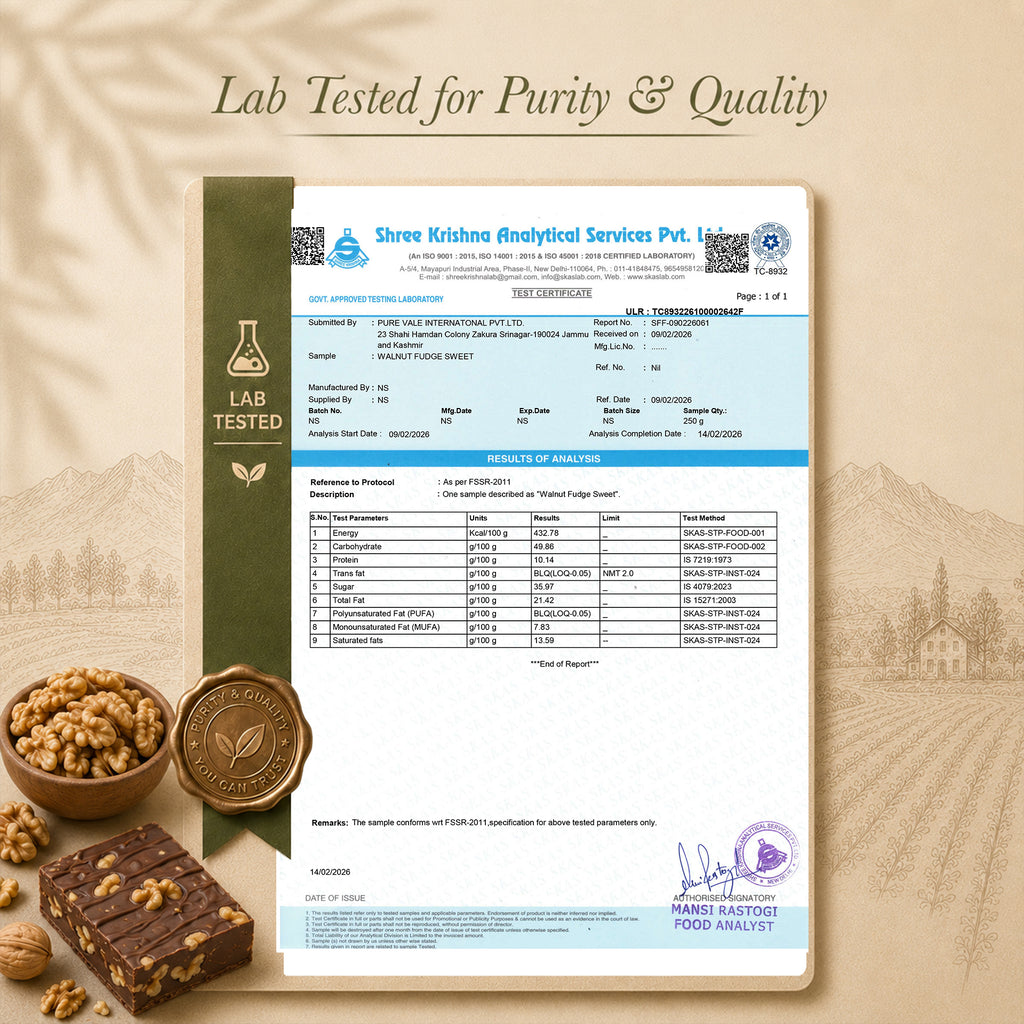 Kashmiri Walnut Fudge | 250gm