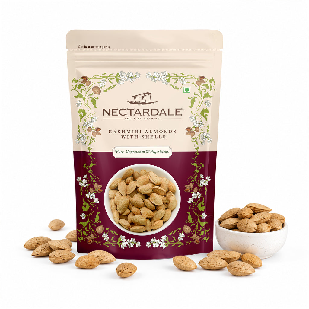 Kashmiri  Almonds With Shell | 400gm