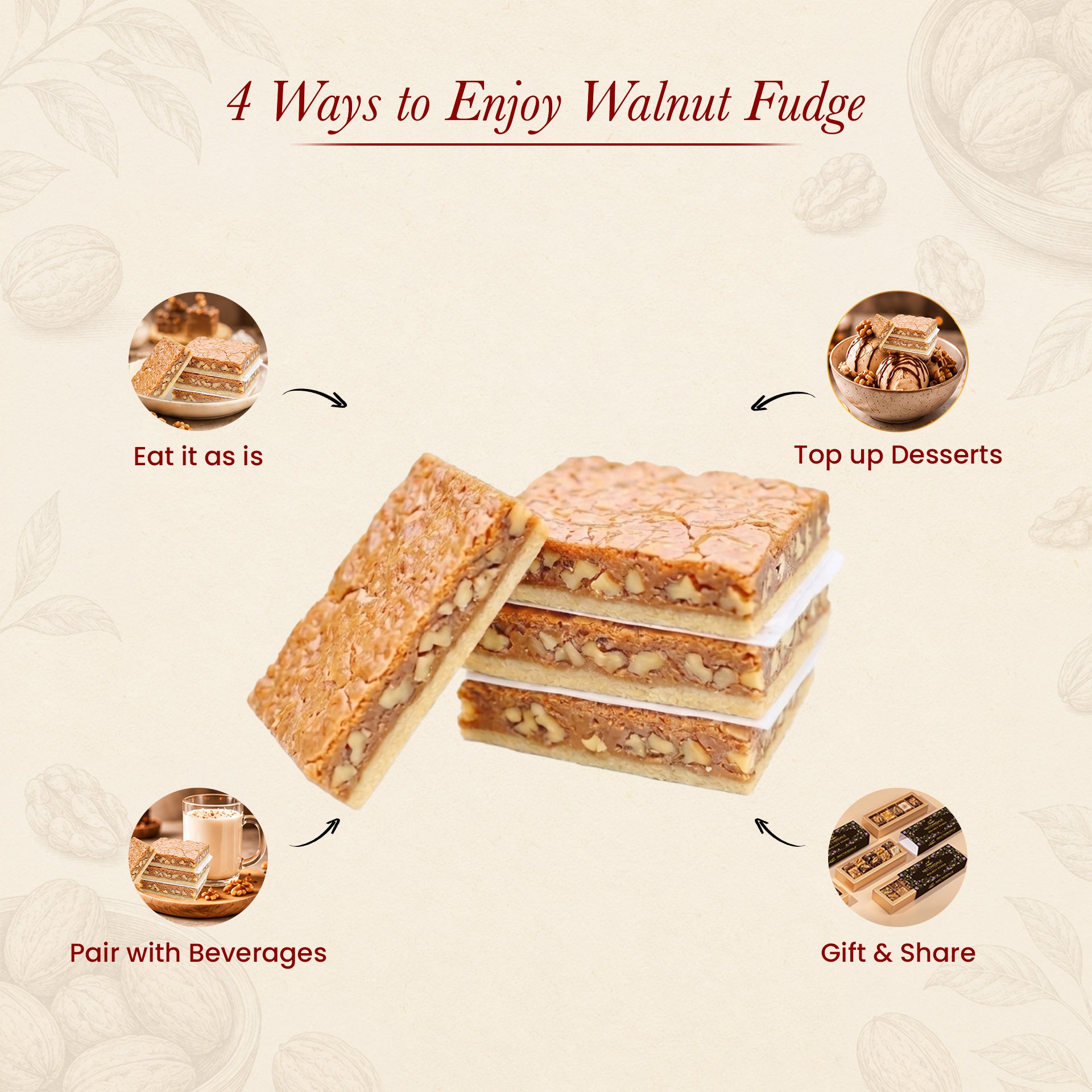 Kashmiri Walnut Fudge | 250gm